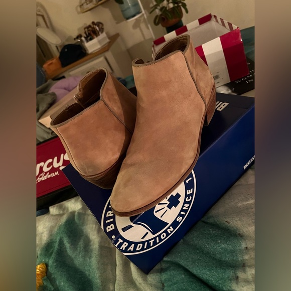 Sam Edelman Petty Chelsea Boots in Honey Tan size 10 - Picture 1 of 4